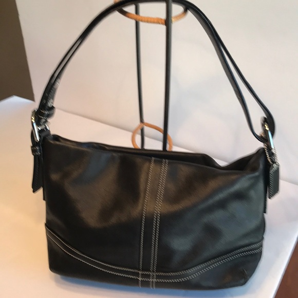 Coach Handbags - Black Coach Bag Adjustable Strap
